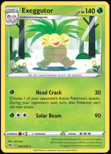Exeggutor - 005/185 - Rare