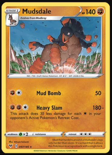 Mudsdale - 097/185 - Rare