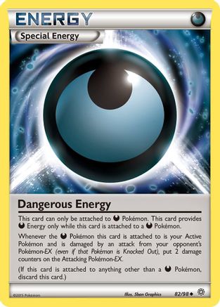 Dangerous Energy 082/98 XY Ancient Origins - Uncommon
