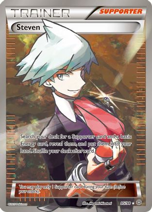 Steven (Full Art) 095/98 - Holofoil XY Ancient Origins - Ultra Rare