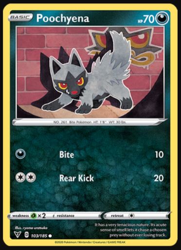 Poochyena - 103/185 - Common