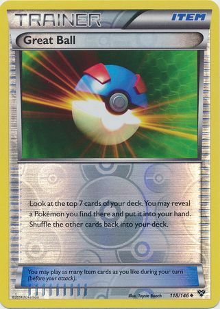 Great Ball - 118/146 - Uncommon - Reverse Holofoil