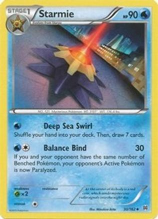Starmie 030/162 XY BREAKthrough - Uncommon
