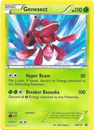 Genesect BW101 Black and White Promos - Promo