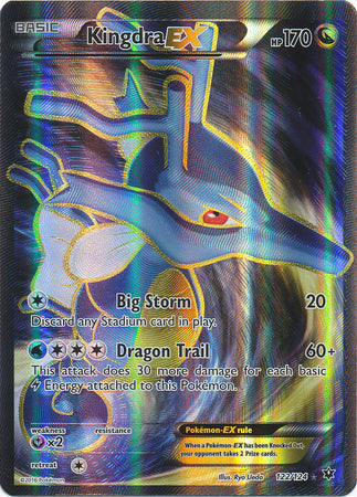Kingdra EX - 122/124 - Ultra Rare