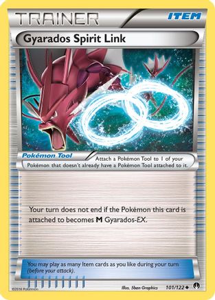 Gyarados Spirit Link 101/122 XY BREAKpoint - Uncommon