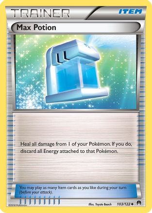 Max Potion 103/122 XY BREAKpoint - Uncommon
