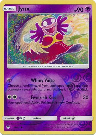 Jynx - 38/73 - Common - Reverse Holofoil