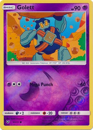 Golett - 43/73 - Common - Reverse Holofoil