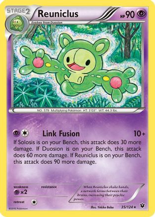 Reuniclus 035/124 XY Fates Collide - Rare