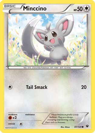Minccino (87) 087/124 XY Fates Collide - Common