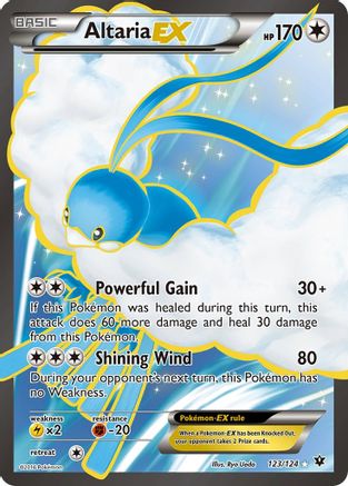 Altaria EX (Full Art) 123/124 - Holofoil XY Fates Collide - Ultra Rare