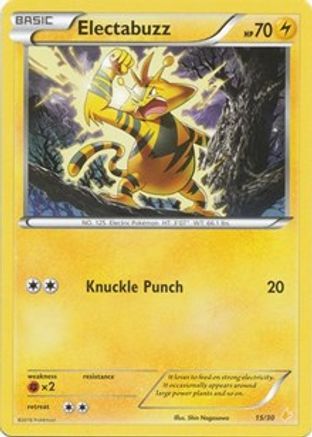Electabuzz (23) 023 XY Trainer Kit Pikachu Libre & Suicune - Common