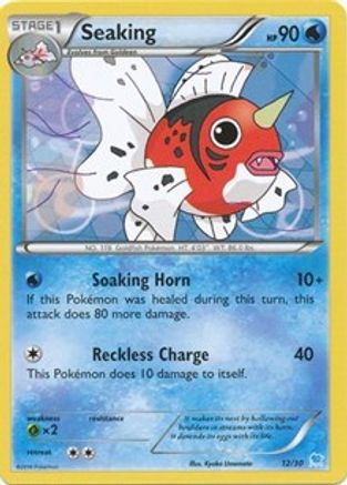 Seaking (12) 012 XY Trainer Kit Pikachu Libre & Suicune - Common