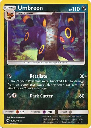 Umbreon - 120/214 - Rare - Reverse Holofoil
