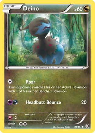 Deino 084/114 XY Steam Siege - Common