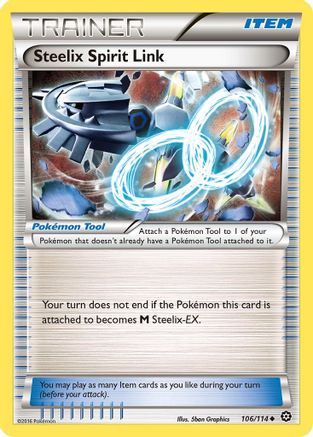 Steelix Spirit Link 106/114 XY Steam Siege - Uncommon