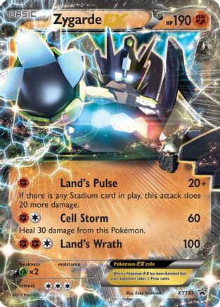 Zygarde EX (Shiny) XY151 - Holofoil XY Promos - Promo