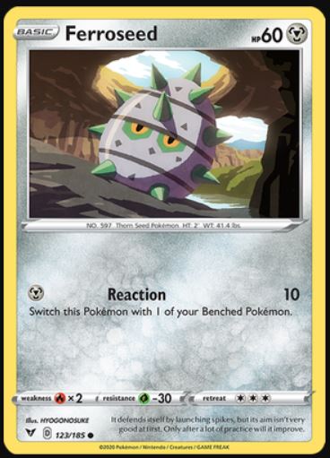 Ferroseed - 123/185 - Common