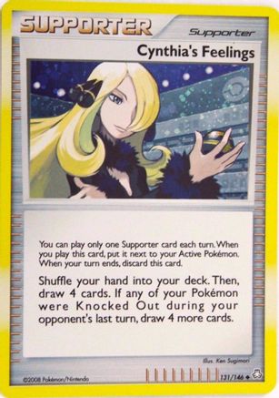 Cynthia's Feelings 131/146 - Holofoil Miscellaneous Cards & Products - Promo