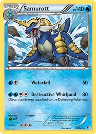 Samurott 041/149 Deck Exclusives - Rare