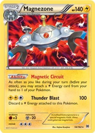 Magnezone 054/162 Deck Exclusives - Rare