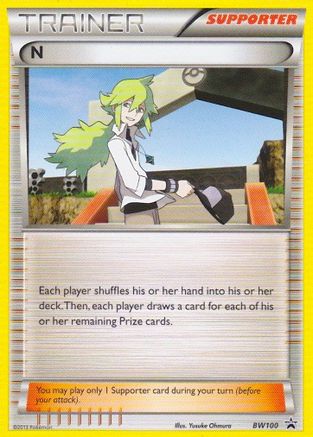 N (Supporter) BW100 Deck Exclusives - Rare