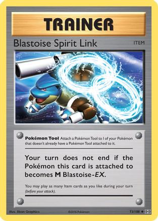 Blastoise Spirit Link 073/108 XY Evolutions - Uncommon