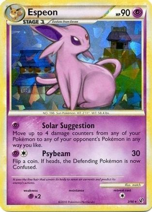 Espeon 002/090 - Holofoil Deck Exclusives - Holo Rare