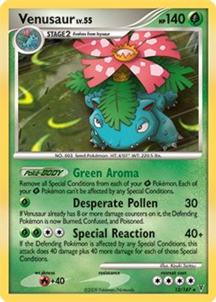 Venusaur (DPPt Supreme Victors) 013/147 Deck Exclusives - Rare