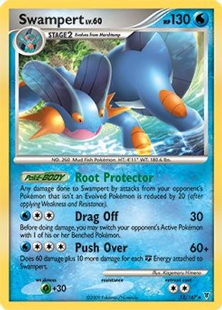 Swampert 012/147 Deck Exclusives - Rare