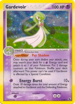 Gardevoir (Holo) 007 - Holofoil EX Battle Stadium - Holo Rare