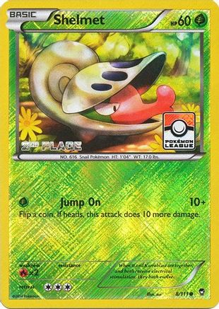 Shelmet 008/111 - Reverse Holofoil League & Championship Cards - Promo
