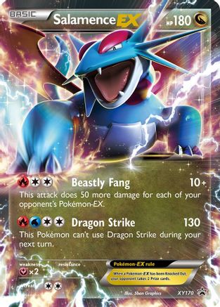 Salamence EX XY170 - Holofoil XY Promos - Promo