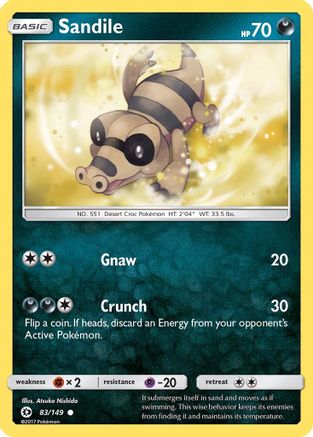 Sandile 083/149 SM Base Set - Common
