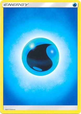 Water Energy (2017 Unnumbered) 166 SM Base Set - Common