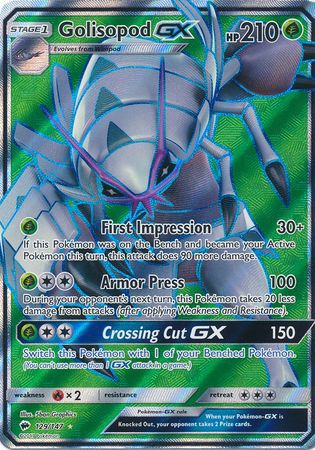 Golisopod GX (Full Art) - 129/147 - Ultra Rare
