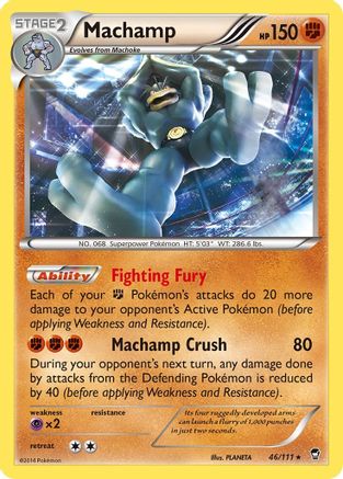 Machamp 046/111 Deck Exclusives - Rare