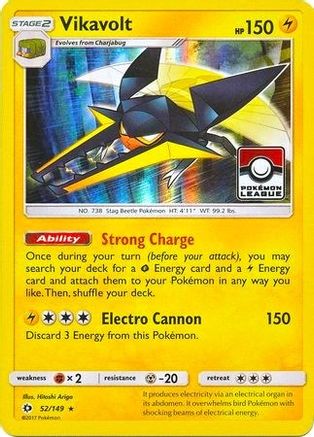 Vikavolt 052/149 - Holofoil League & Championship Cards - Promo