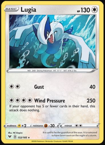 Lugia - 132/185 - Holo Rare