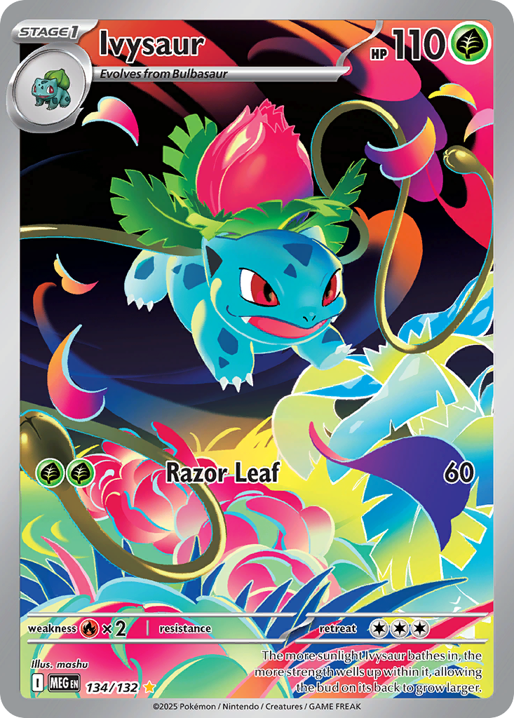 Ivysaur - 134/132 - Illustration Rare