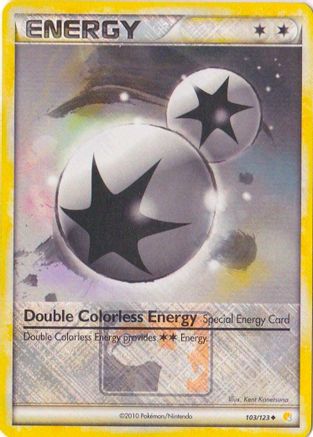Double Colorless Energy 103/123 - Reverse Holofoil League & Championship Cards - Promo