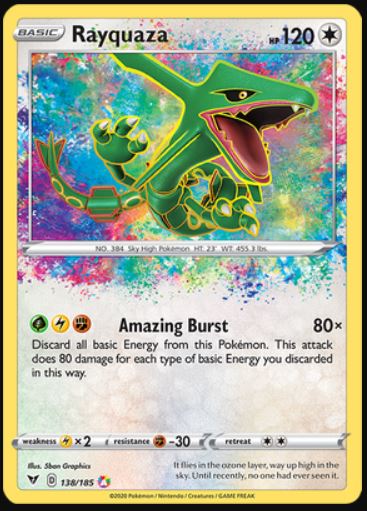 Rayquaza - 138/185 - Amazing Rare