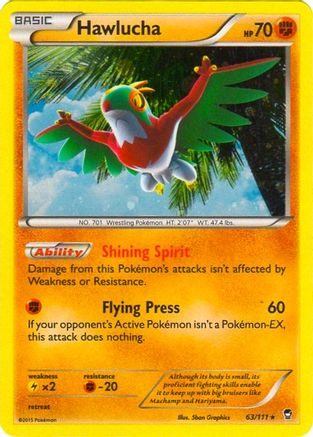 Hawlucha 063/111 - Holofoil Blister Exclusives - Promo