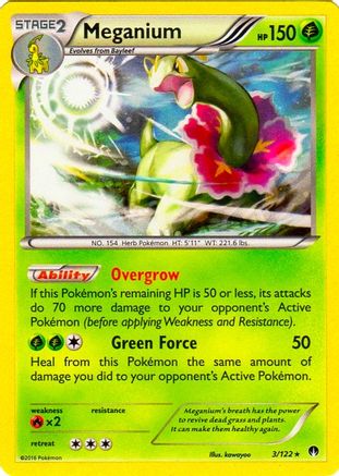Meganium 003/122 - Holofoil Blister Exclusives - Promo