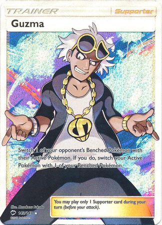 Guzma (Full Art) - 143/147 - Ultra Rare