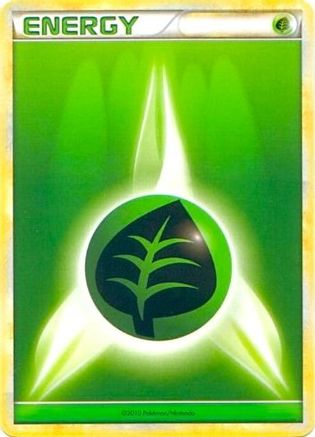 Grass Energy (2010 Unnumbered HGSS Style Non League & Championship Cards - Common