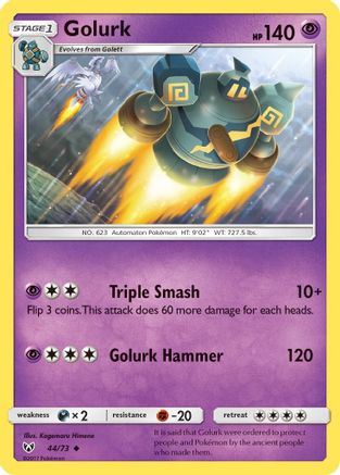 Golurk 044/73 Shining Legends - Uncommon