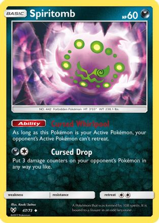 Spiritomb 047 Shining Legends - Uncommon