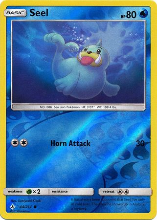Seel - 44/214 - Common - Reverse Holofoil